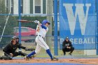 Baseball vs Nichols  Wheaton College Baseball vs Nichols College. - Photo By: KEITH NORDSTROM : Wheaton, baseball